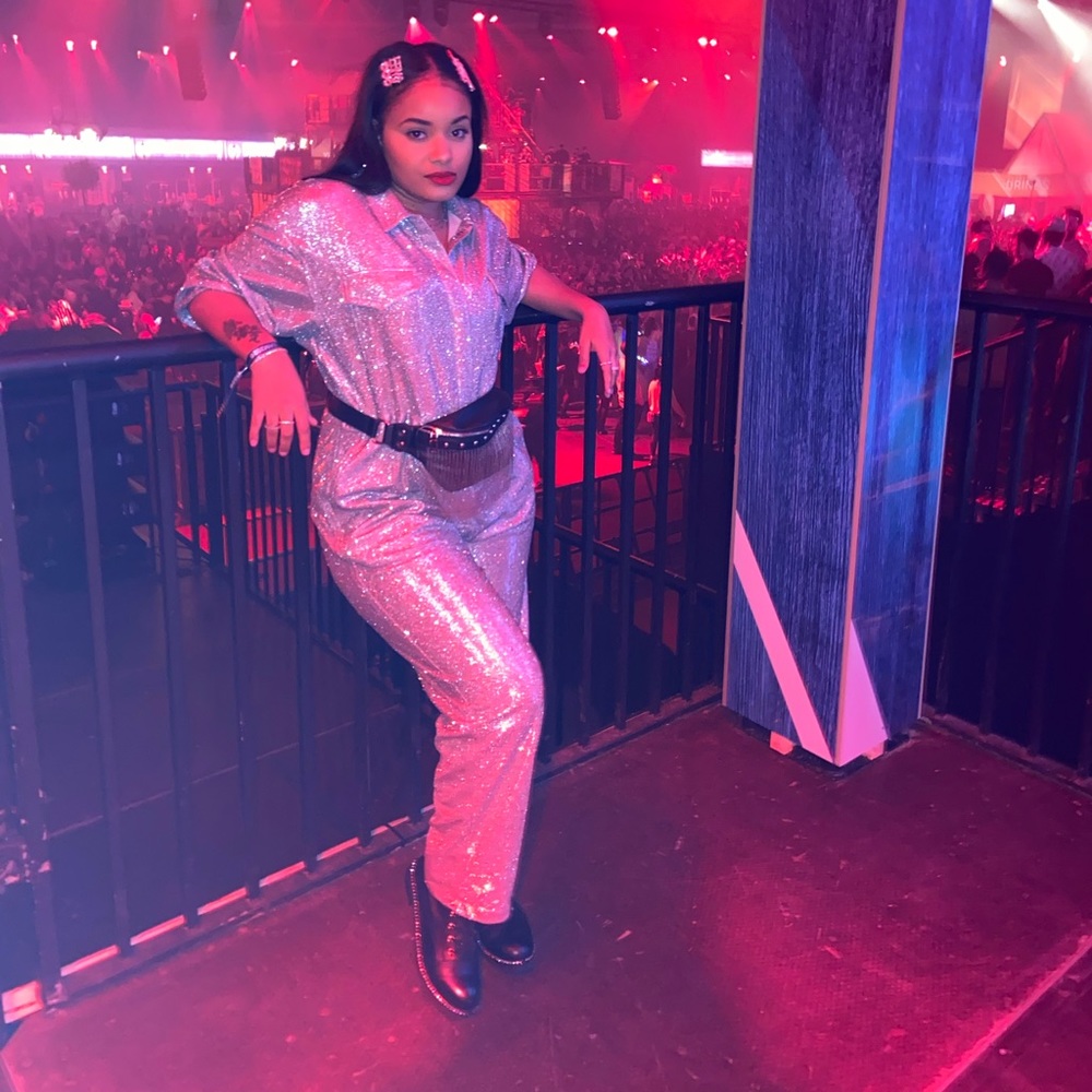 Sequin jumpsuits